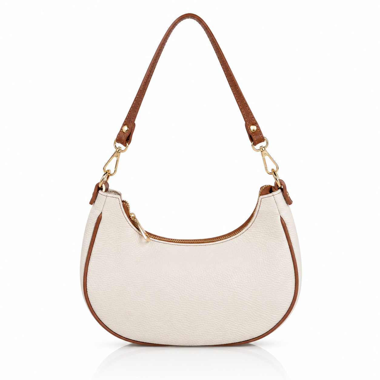 Yole bags YL011 - Kožna trend torbica za rame - braon Yole bags YL011 - Kožna trend torbica za rame, braon varijanta