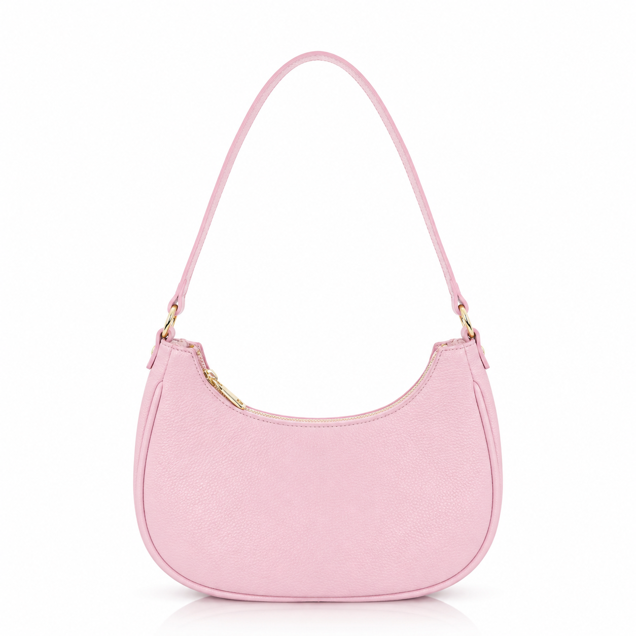 Yolé bags YL011 - Kožna trend torbica za rame - roze Kožna trend torbica za rame – dodatni prikaz 6