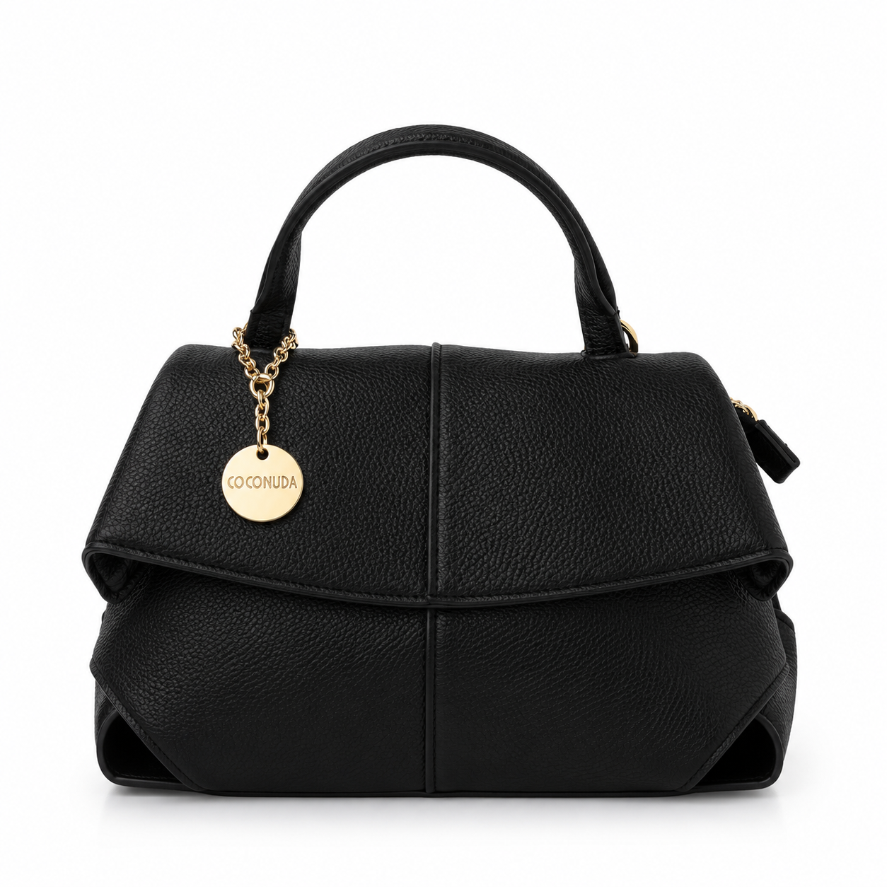 Yolé bags YL018 - Torba sa preklopom i dve pregrade - crna Torba sa preklopom i dve pregrade