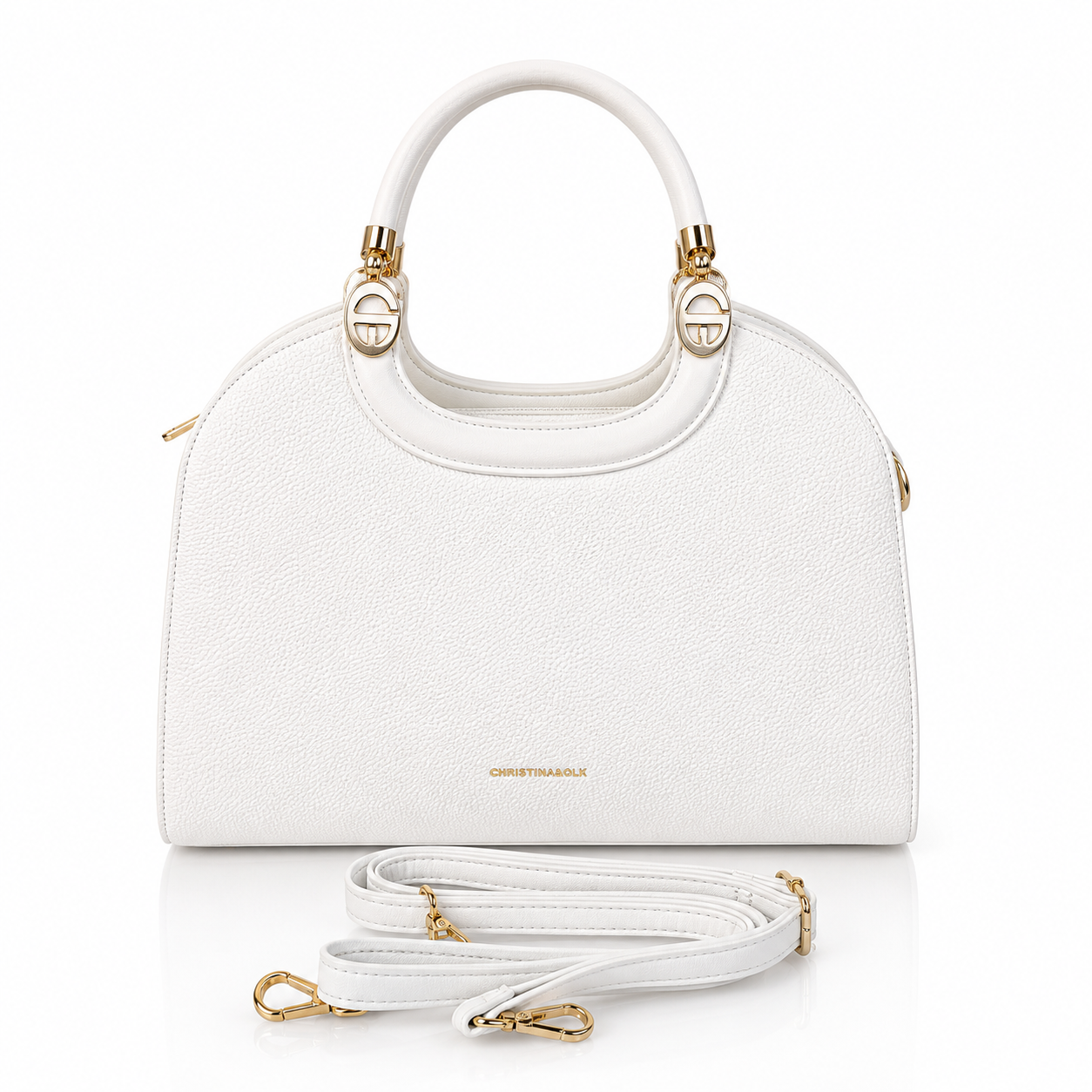 Yolé bags YL021 - Elegantna torba sa duplim ručkama - bela Elegantna torba sa duplim ručkama – dodatni prikaz 4